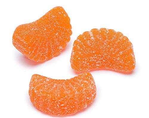 The Nutty Fruit House Orange Slice Jelly Gummy Candy - 5lb Bulk Pack | Sweet & Tangy Fruit Snacks for Parties, Movie Nights & Office Treats