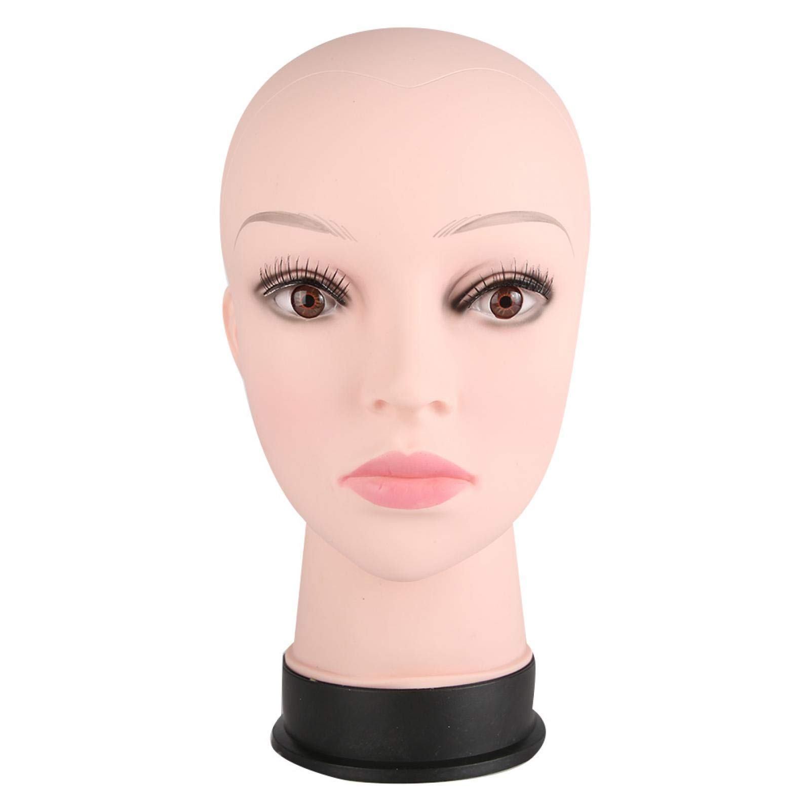 Professional Cosmetology Training Head - Realistic Makeup Practice Mannequin for Beauty School & Salon Styling - Perfect for Beginners & Advanced Makeup Artists