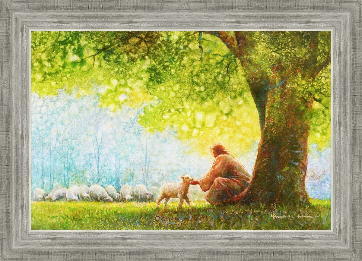 He Restoreth My Soul - Christian Inspirational Wall Art Decor for Home, Office & Church - Perfect for Bible Study, Prayer Rooms & Spiritual Encouragement