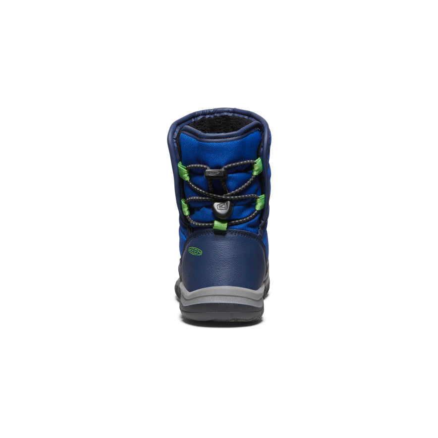 Waterproof Winter Boots for Toddlers & Kids - Navy Blue & Surf Design | Warm Snow Boots for Boys & Girls, Non-Slip Sole for Outdoor Play, Snowy Days & Winter Adventures