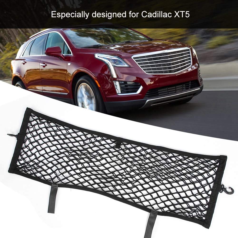 Aramox Car Trunk Organizer - Elastic Cargo Net with Double Layer Design for Secure Luggage Storage - Perfect for SUVs, Sedans, and Road Trips