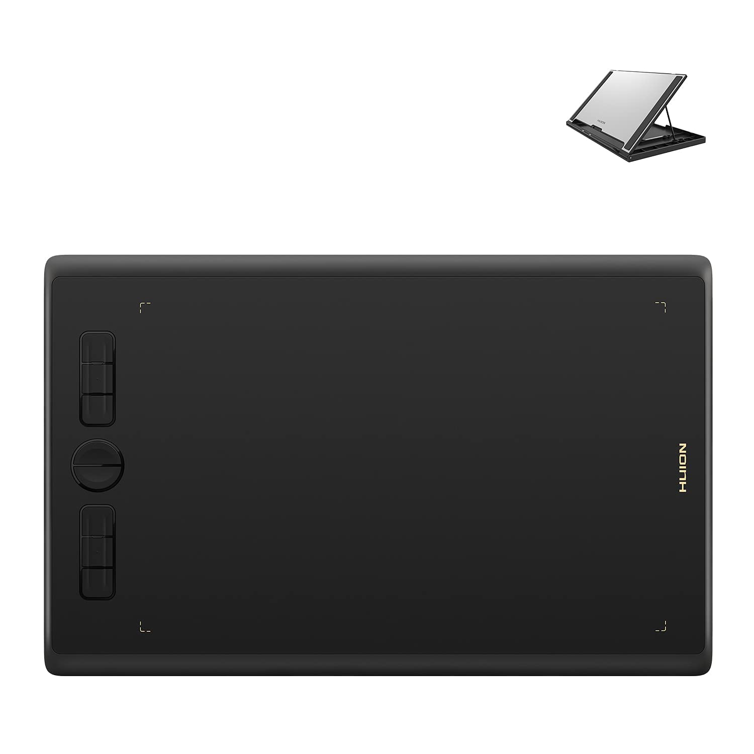 HUION Inspiroy H610X 10x6.25 Inch Graphic Drawing Tablet with Battery-Free Pen & ST300 Adjustable Stand - Perfect for Digital Art, Animation, Online Teaching and Remote Work