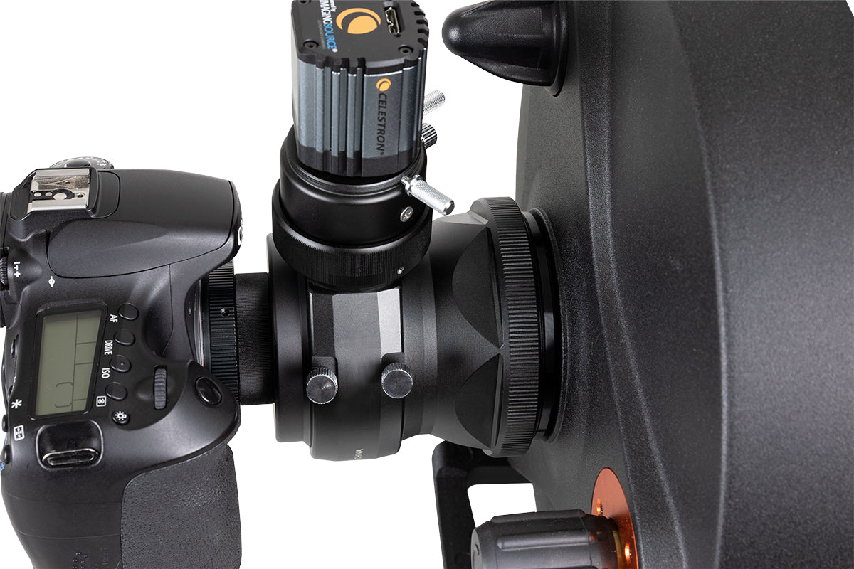 Large SCT & EdgeHD Adapter V2 for Off Axis Guider - Telescope Accessory for Astrophotography & Celestial Observation
