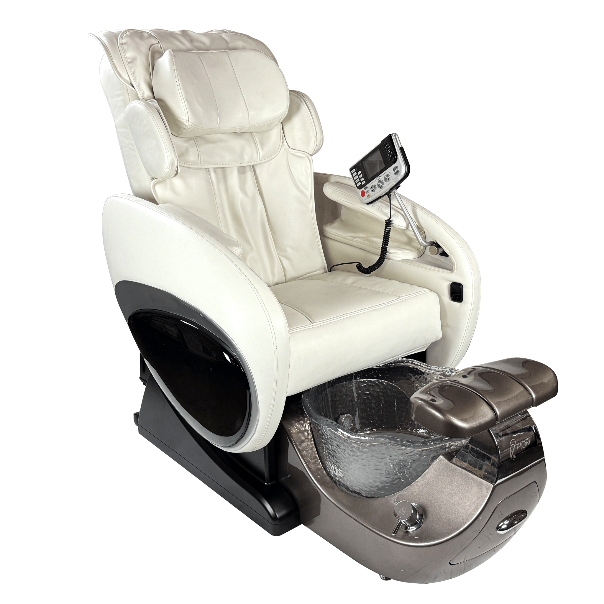 Fiori 8000 Professional Pedicure Spa Foot Bath - Electric Foot Soaker with Bubbles & Heat for At-Home Nail Care & Relaxation - Perfect for Salon, Spa & Home Use