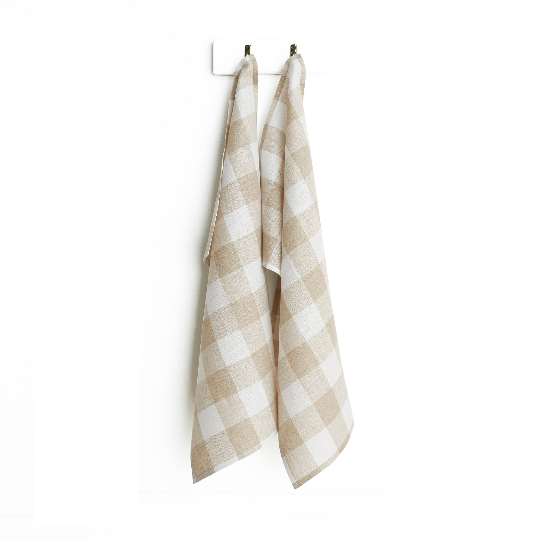Buffalo Check Cotton Kitchen Towels Set of 2 - Absorbent & Durable Dish Cloths for Drying Dishes, Cleaning & Decor - Farmhouse Style Kitchen Essentials