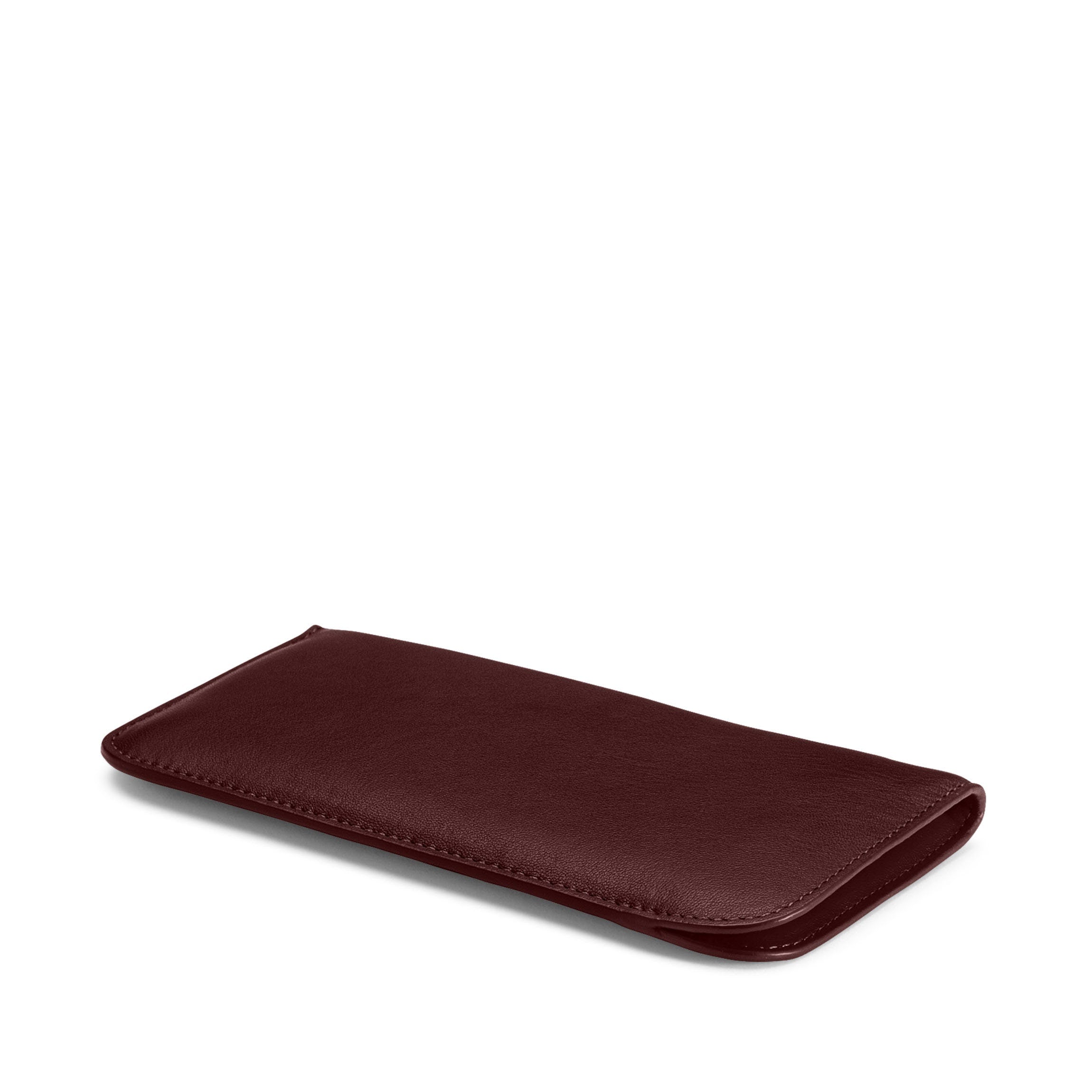 Premium Soft Eyeglass Case - Bordeaux Red Velvet Eyewear Pouch for Glasses & Sunglasses | Travel, Office & Home Storage Accessory