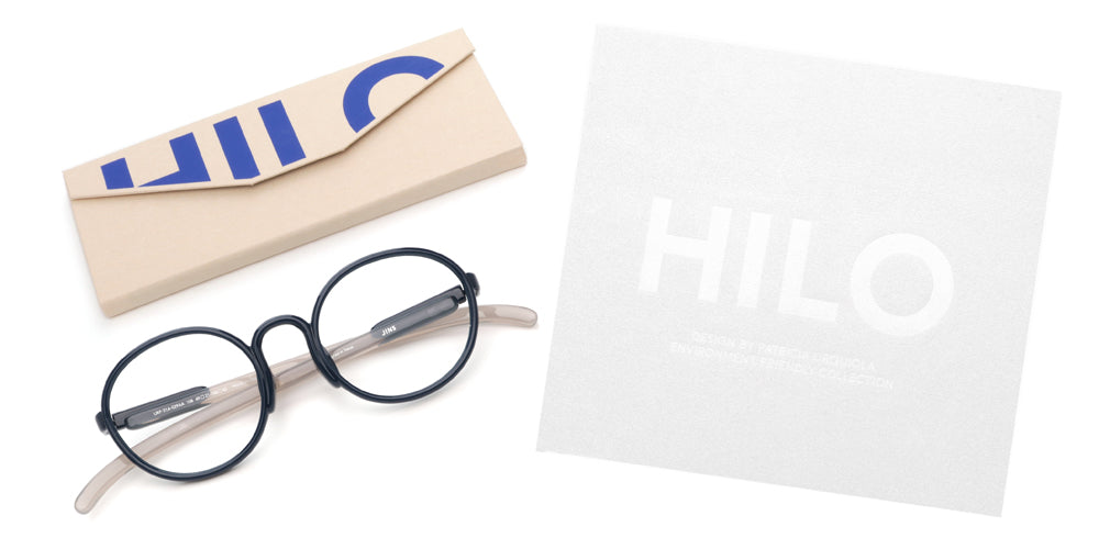 JINS x Patricia Urquiola 029 158 Eyeglasses - Stylish Designer Frames for Women & Men - Lightweight & Comfortable Eyewear for Work, Reading, and Fashion Accessories