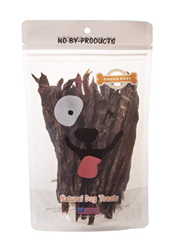 Premium Beef Frites Dog Treats - 100% USA Sirloin Beef, 2lb Bag - All-Natural High-Protein Training Rewards & Dental Chews for Large & Small Dogs