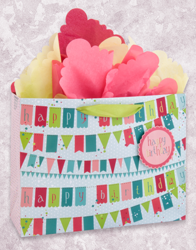 Custom Printed Birthday Gift Bags - Personalized Party Favor Bags for Birthdays, Baby Showers & Special Events | Bulk Wholesale Options Available