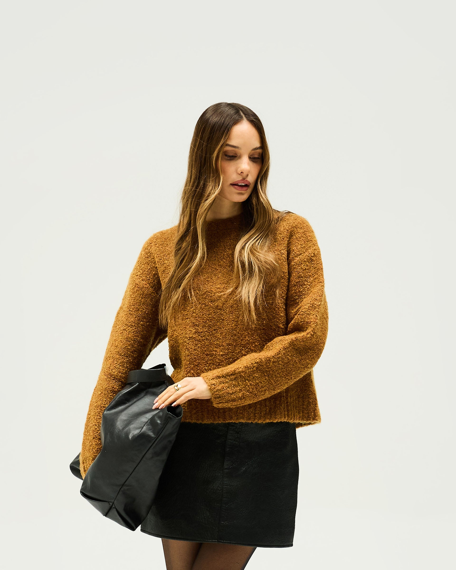 Spin Sweater Hazel - Cozy Knit Pullover for Women | Perfect for Fall & Winter Layering | Casual & Office Wear