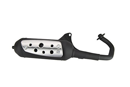 TECNIGAS Silent Pro Exhaust Pipe for PIAGGIO Liberty 50 2T - High-Performance Muffler for Smooth & Quiet Ride - Perfect for Urban Commuting & Scooter Enthusiasts