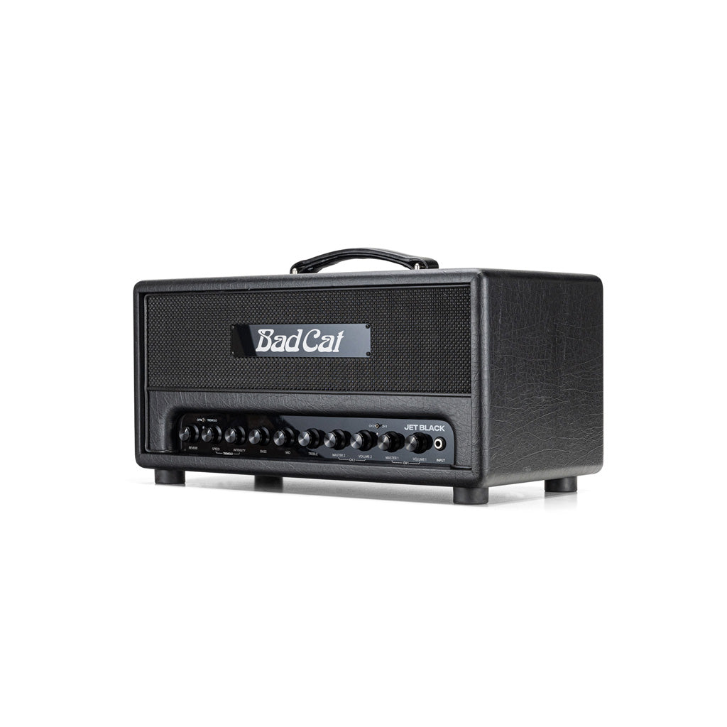 Bad Cat Amplifiers Jet Black Head 38W Guitar Amp – Professional Tube Amplifier for Electric Guitar, Perfect for Stage Performances & Studio Recording