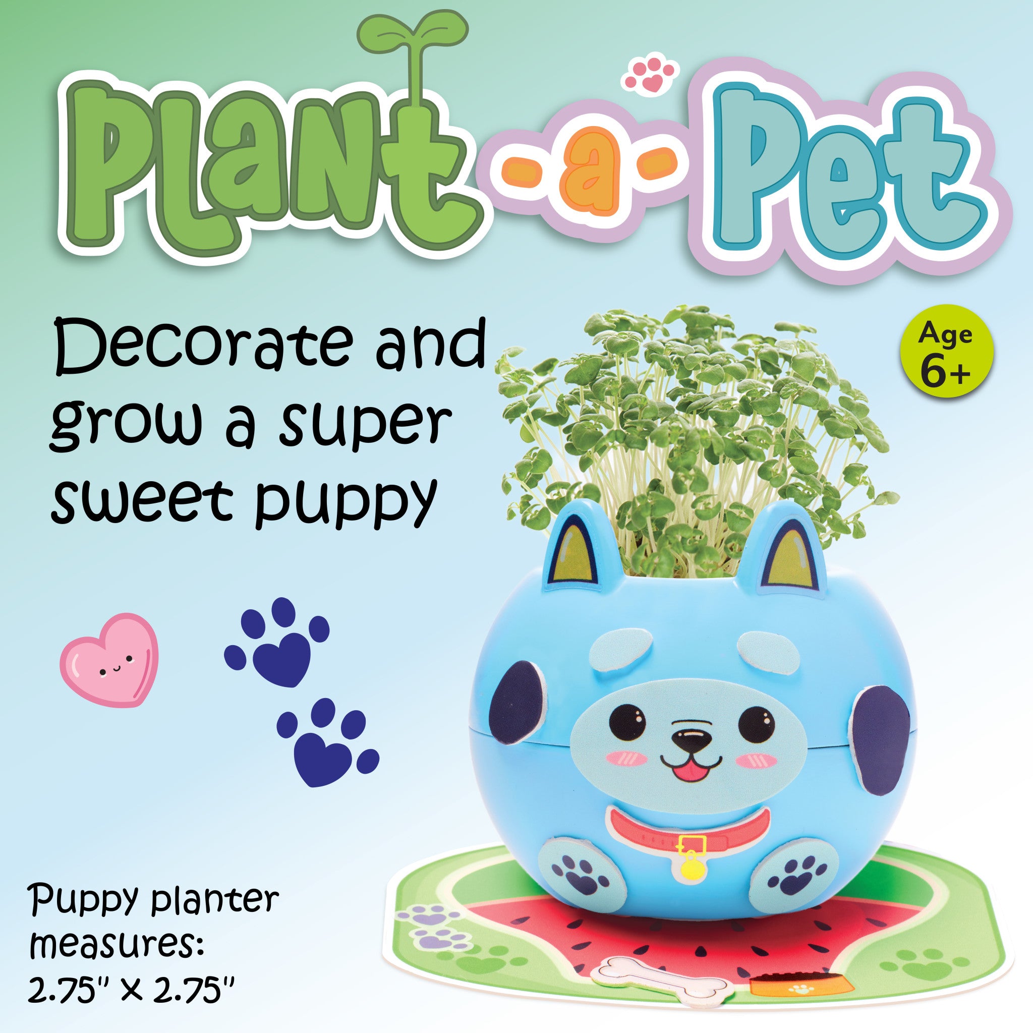 Plant a Pet Puppy #6440000 - Adorable Puppy Plush Toy for Kids, Perfect for Cuddling, Gifts, and Nursery Decor