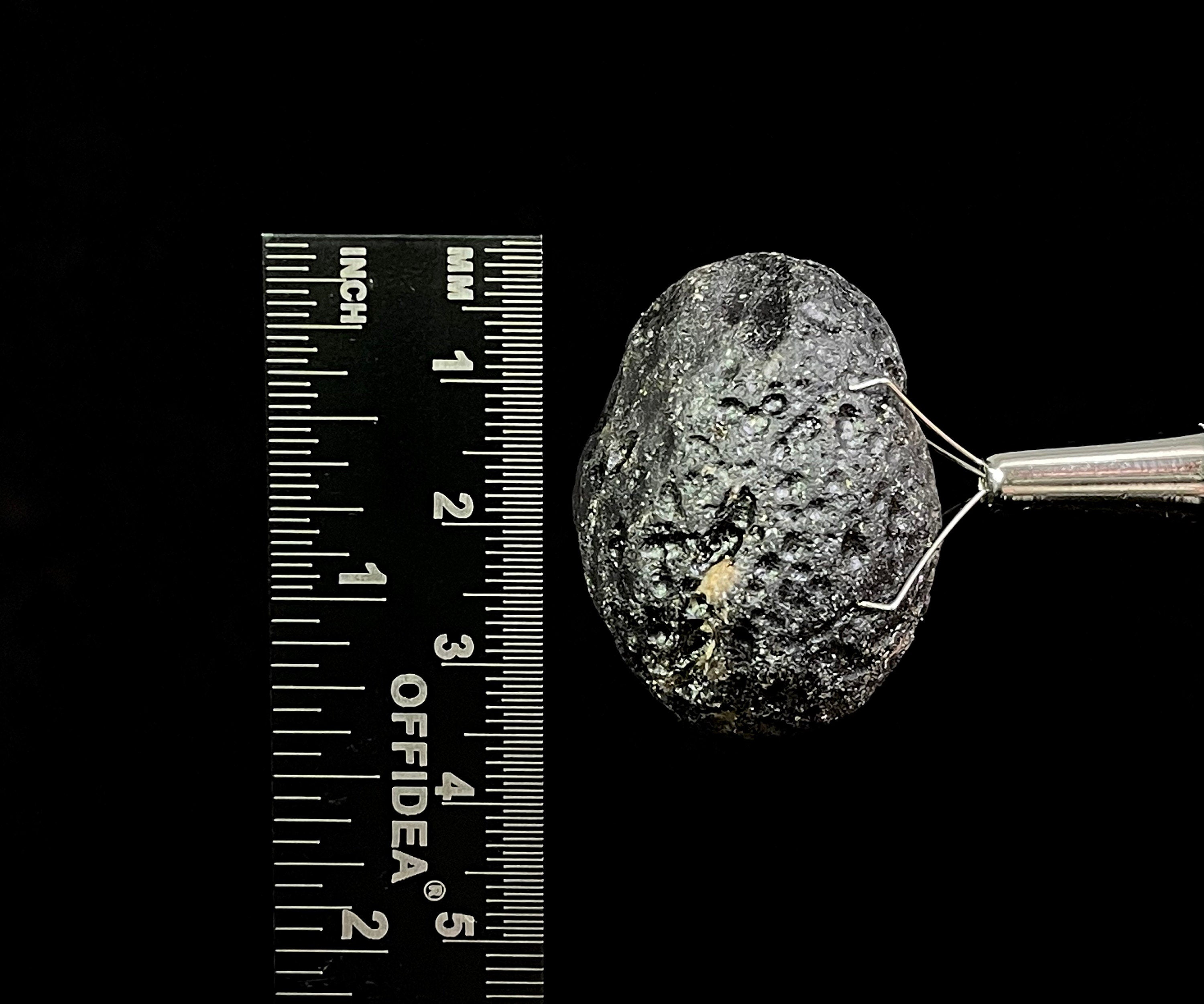 COLOMBIANITE Raw Crystal - High Grade Obsidian & Tektite | Metaphysical Healing Stones for Energy Work, Chakra Balancing & Meditation | 45676