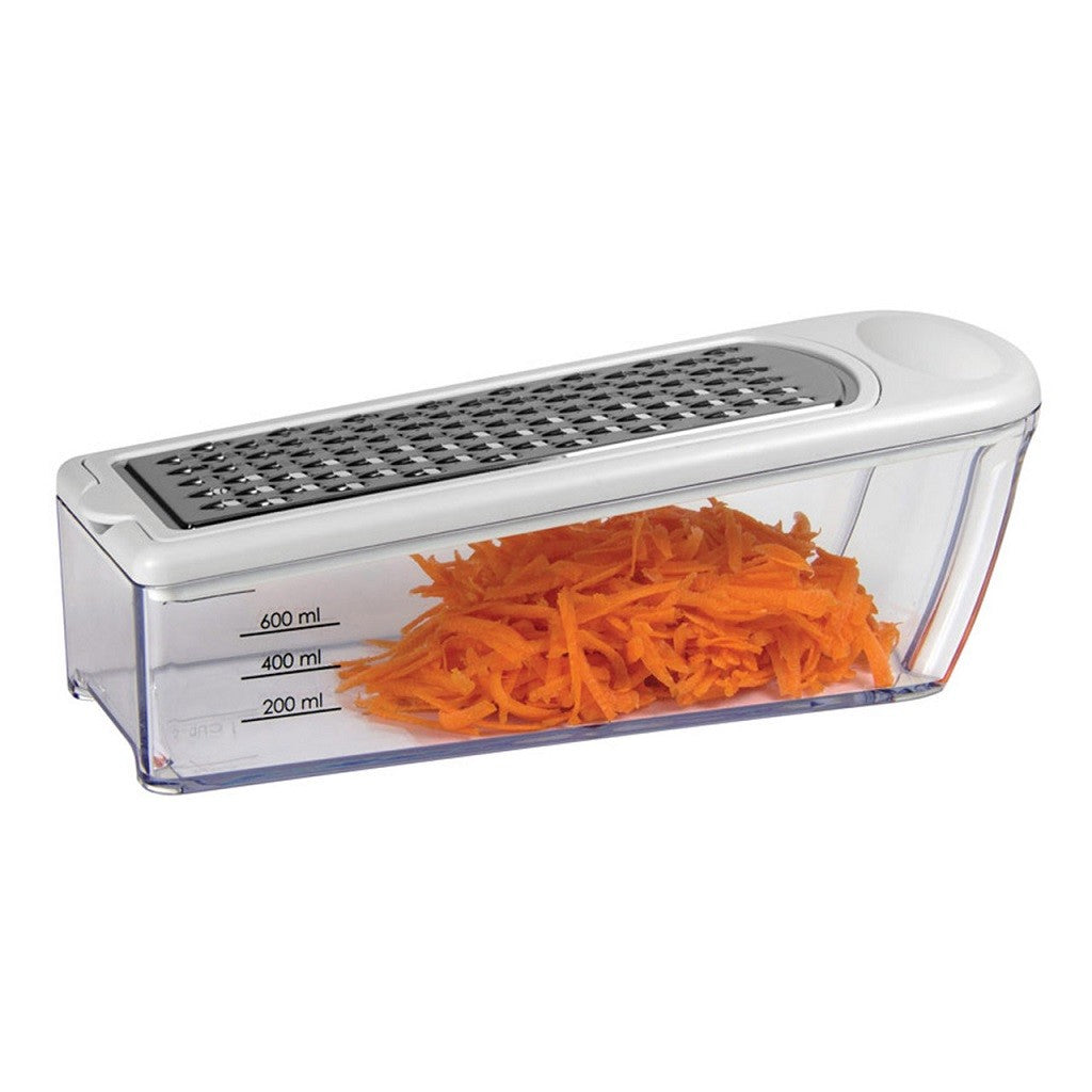 Avanti Multi-Function 4-Blade Grater - Stainless Steel Cheese, Vegetable & Fruit Shredder for Kitchen, Cooking & Baking | Perfect for Salads, Pasta & Desserts
