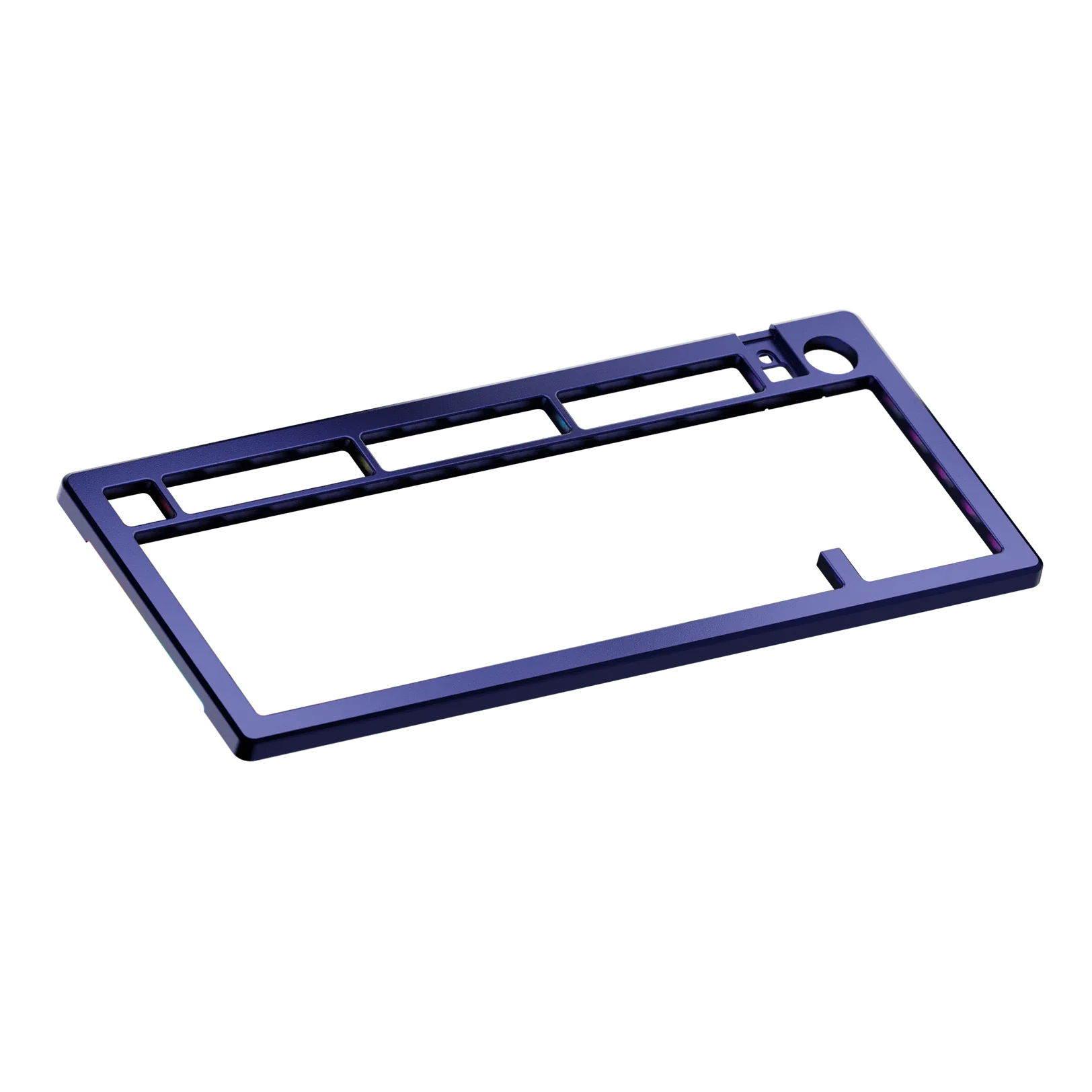 GMMK 3 75% Mechanical Keyboard Top Case - Premium Metal Midnight Blue Replacement Part for Custom Gaming & Office Setup