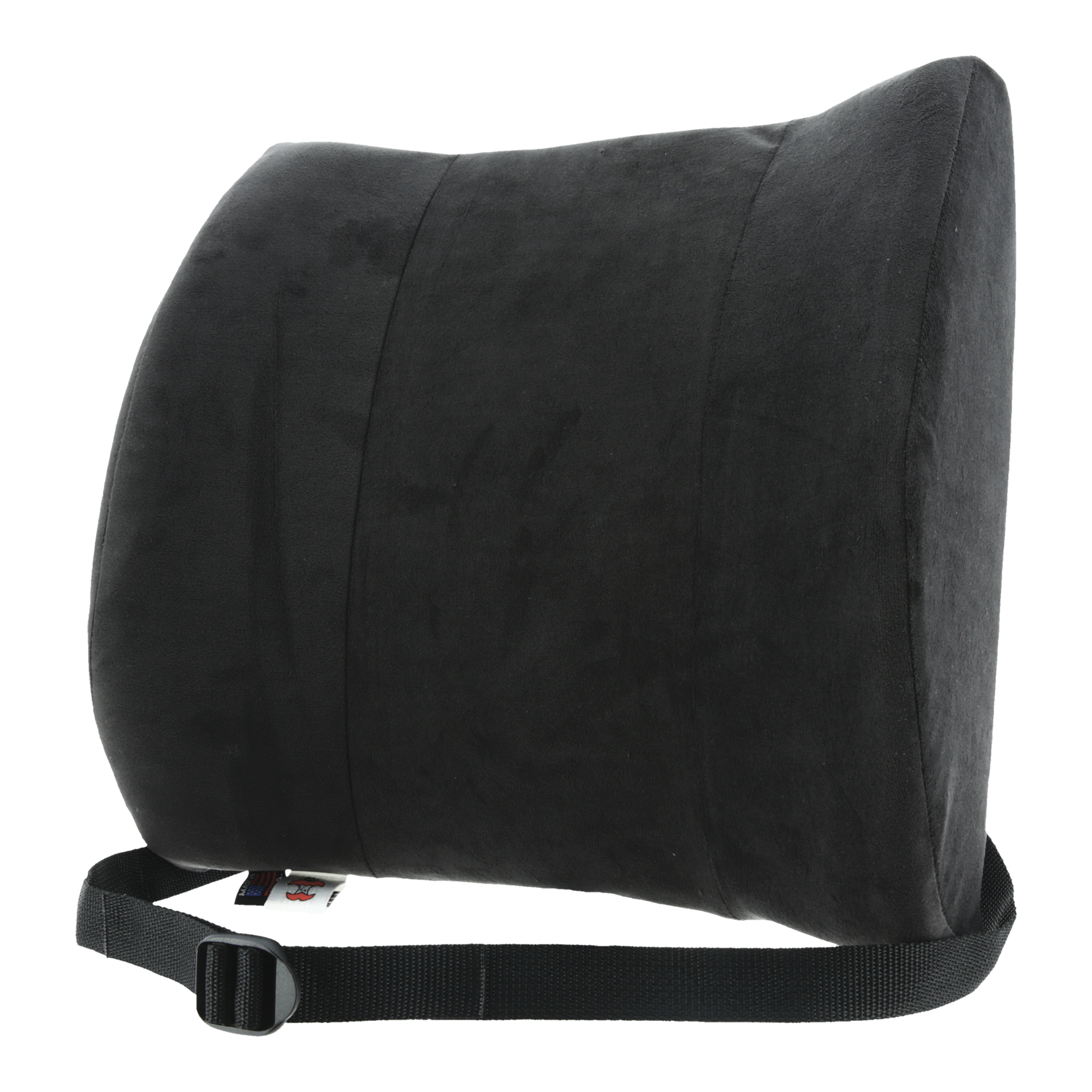 Sitback Rest Deluxe Lumbar Support Cushion - Ergonomic Back Pain Relief Pillow for Office Chair, Car Seat & Home Use - Comfortable Memory Foam Posture Corrector for Work, Driving & Relaxation