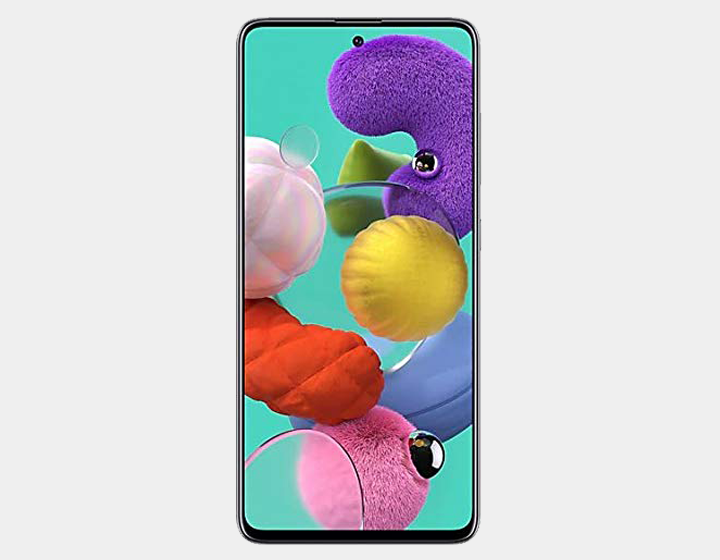 Samsung Galaxy A51 (SM-A515F/DS) 128GB 4GB RAM Dual SIM Unlocked Smartphone - Prism Crush Black | International Version for Travel & Business Use