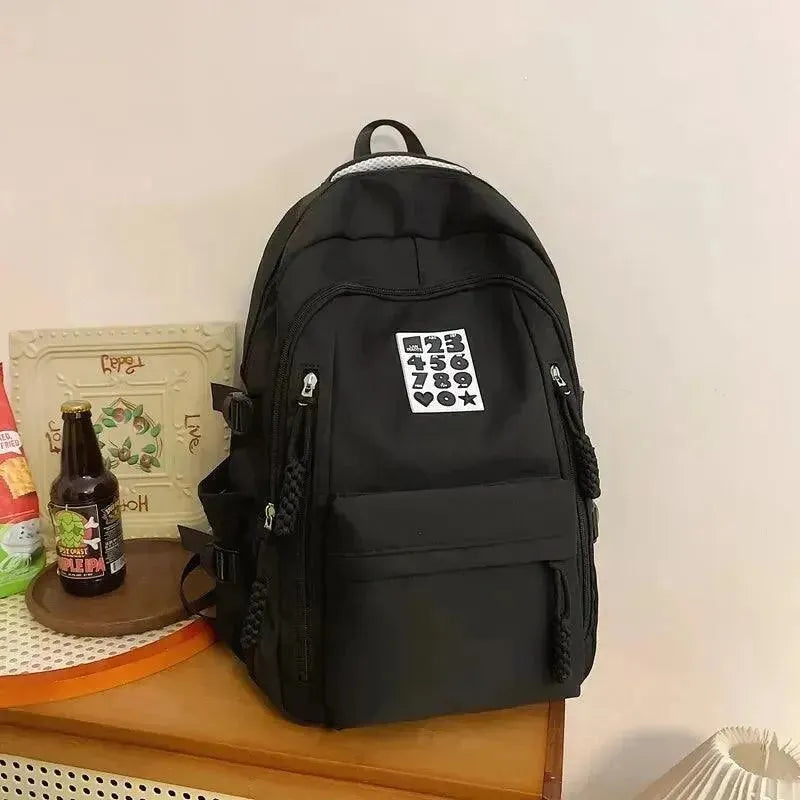 Stylish Large Capacity Women's Backpack for Travel, Work & College - Durable Waterproof Laptop Backpack with USB Charging Port