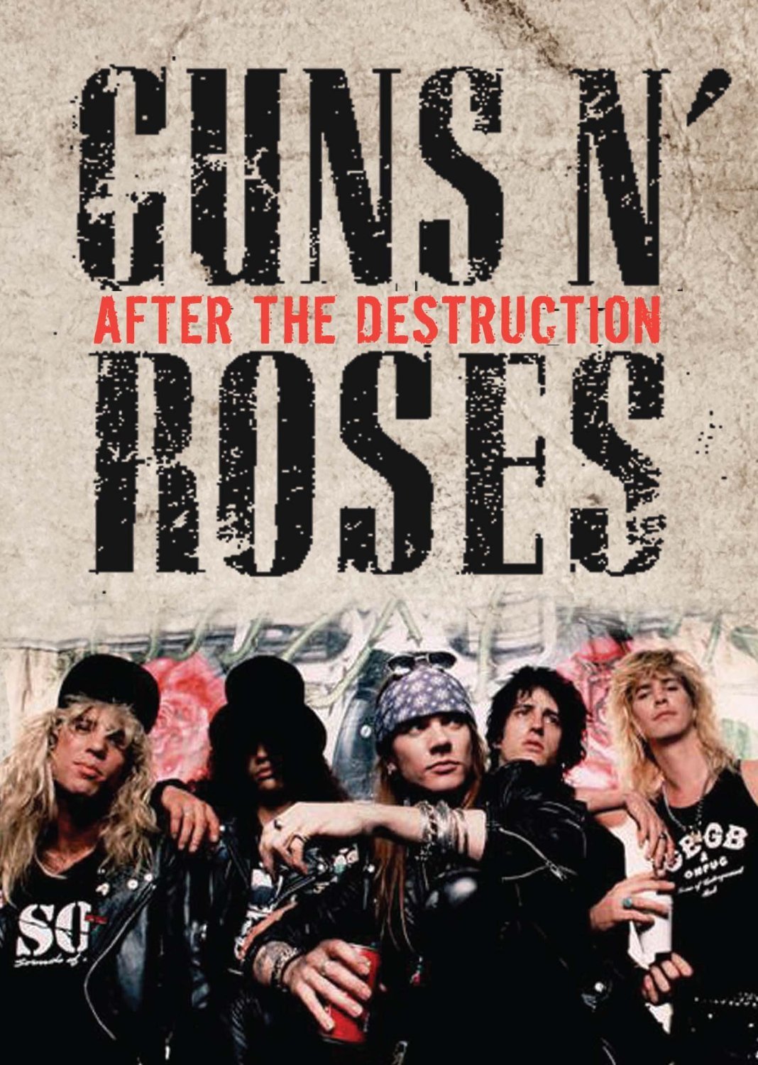 Guns N Roses Official Merchandise - After the Destruction Album T-Shirt for Rock Music Fans & Concert Goers | Perfect for Concerts, Music Festivals, and Rock Band Merch Collectors