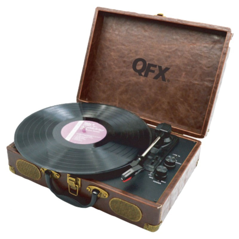 Qfx Turn 105 - High-Quality Portable Bluetooth Speaker with Powerful Bass, Wireless Music Streaming for Outdoor, Party, Travel & Home Use