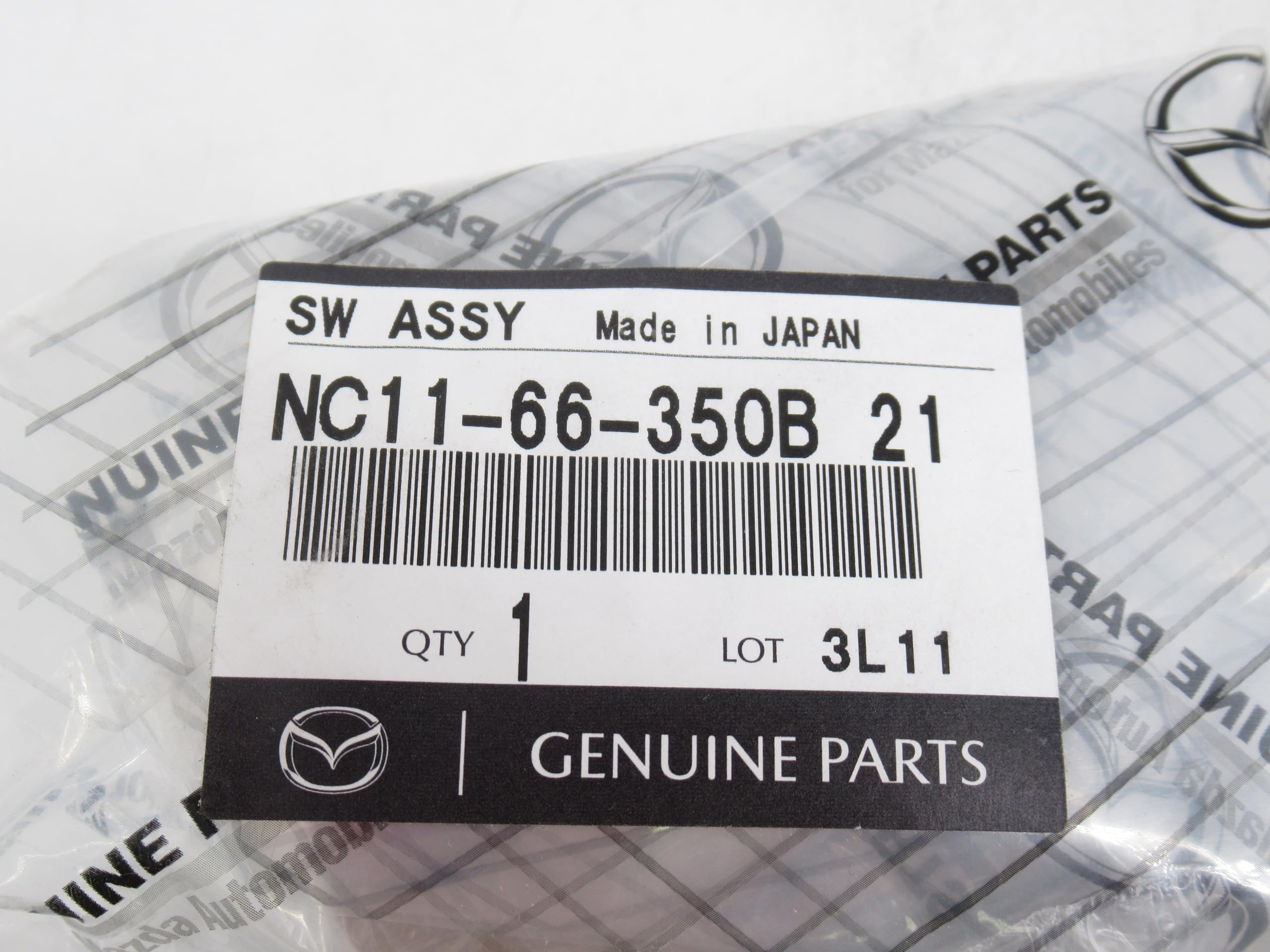 1998-2000 Mazda Miata OEM Tan Center Console Power Window Switch NC11-66-350B-80 - Genuine Replacement Part for MX-5 Interior Upgrade & Window Control Repair