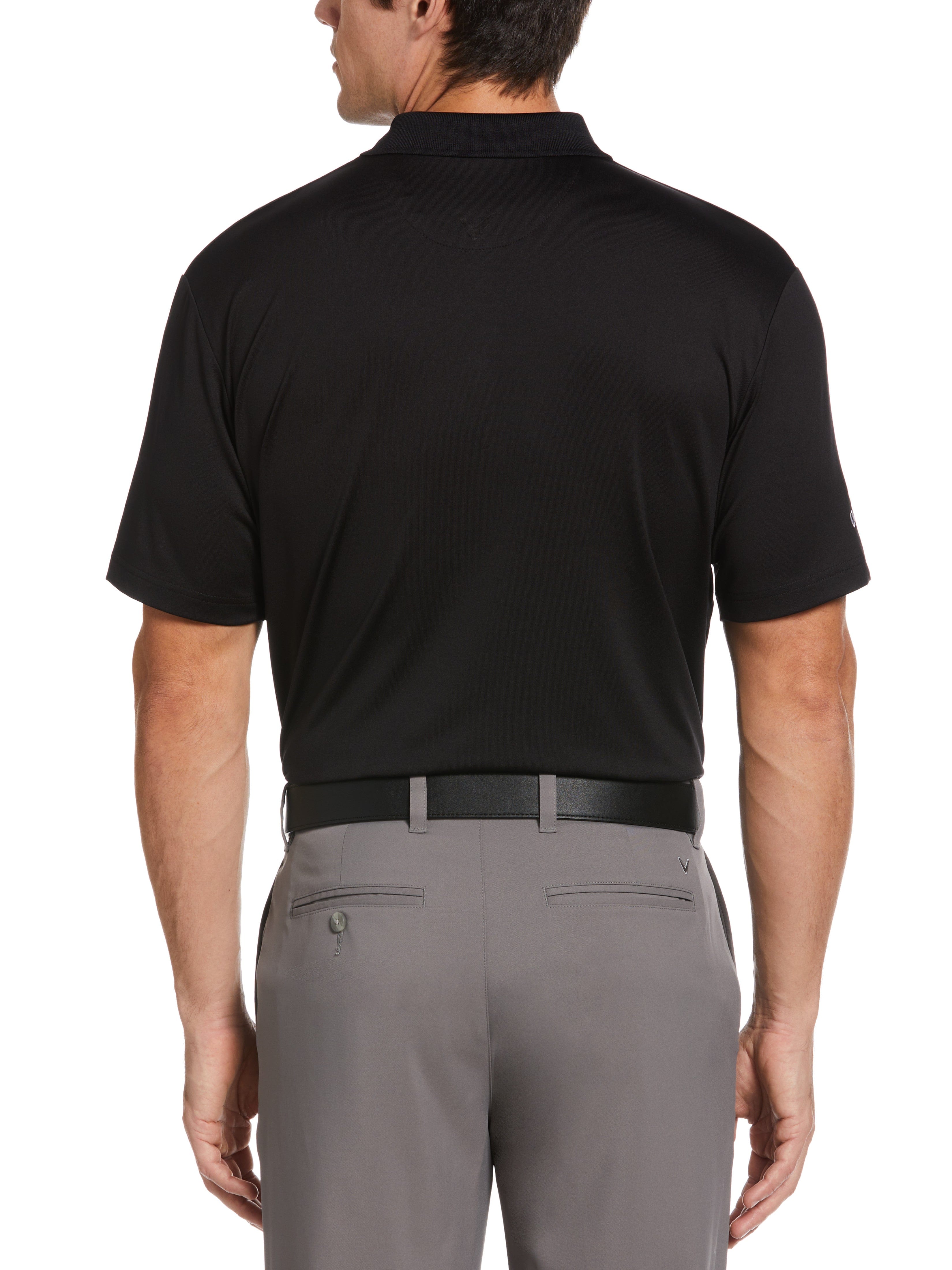 Men's Comfortable Stretch Polo Shirt - Breathable & Moisture-Wicking for Casual Wear, Golf & Outdoor Activities