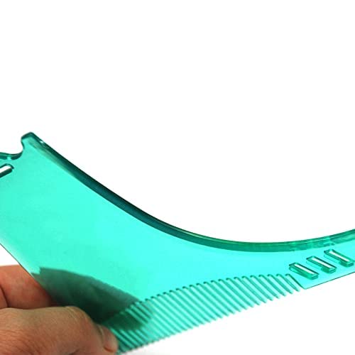 MAPPERZ Extra Large Beard Comb for Men - Professional Beard Shaping & Styling Tool | Perfect for Daily Grooming, Trimming & Maintaining Full Beards