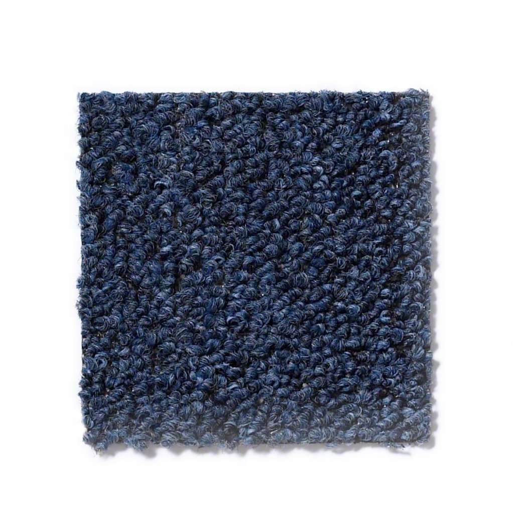 Premium Petrol Blue Indoor/Outdoor Area Rug - 9'x9' Square Non-Slip Carpet for Living Room, Patio, Deck | Home Queen Commercial Grade Rug