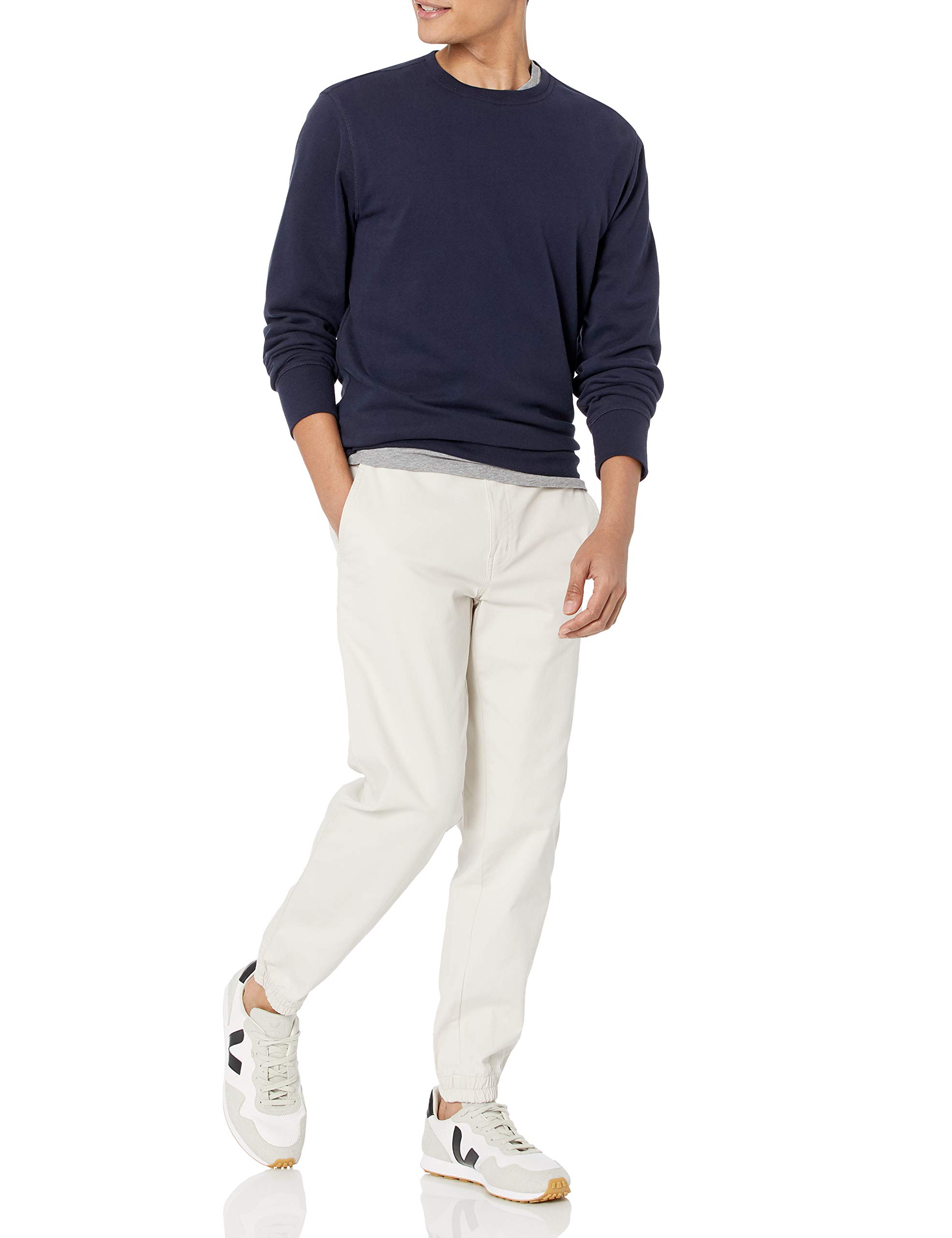 Amazon Essentials Men's Straight-Fit Chino Jogger Pants - Comfortable Casual & Work Wear for Everyday Use, Office, Travel & Outdoor Activities