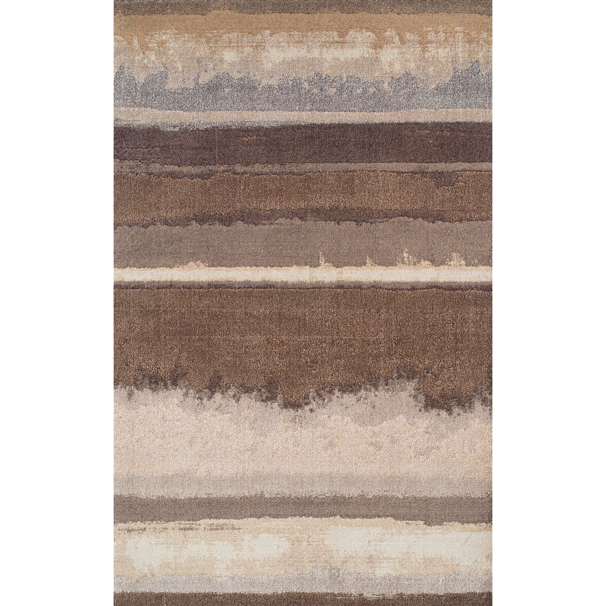Antiqua Mocha Rug - Handmade Vintage Bohemian Area Rug for Living Room, Bedroom & Dining Room - Soft & Durable Home Decor for Boho Chic Style