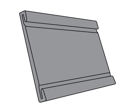 Magnetic UPC Label Holder for Pharmacy Shelves & Gondola Displays - 50 Pack, Fits 2