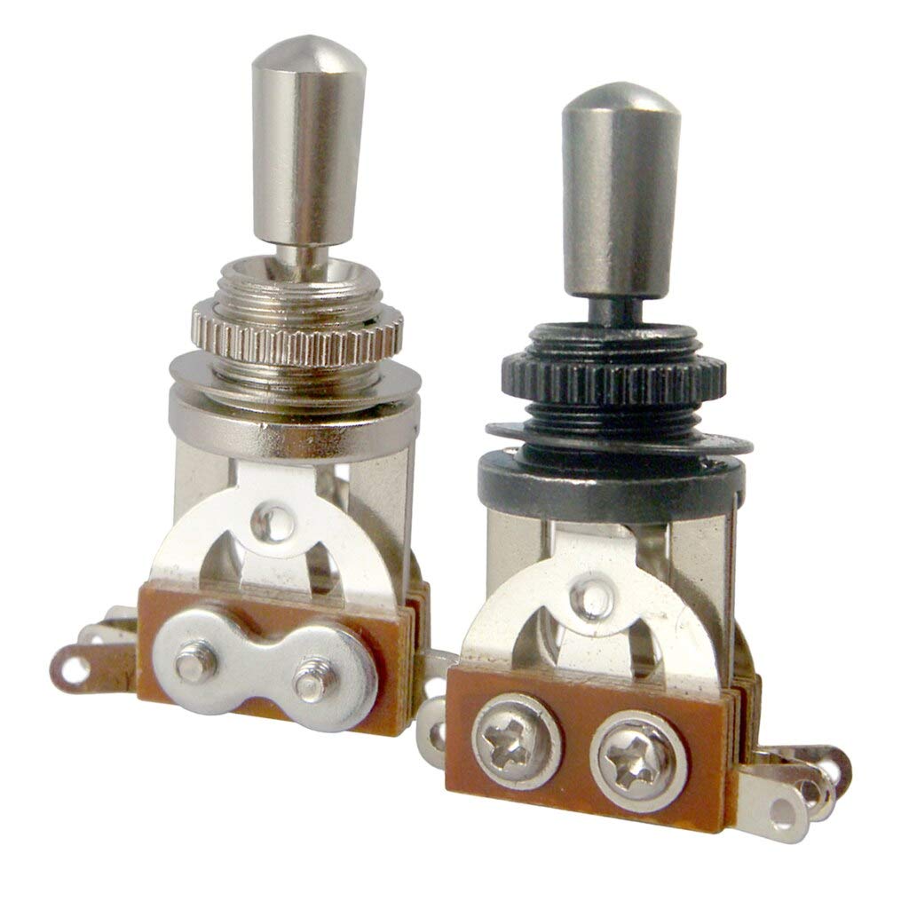 2-Pack Guitar 3-Way Toggle Switch Pickup Selector with Tip for LP Electric Guitar - Perfect for Les Paul Style Guitar Upgrades & Repairs
