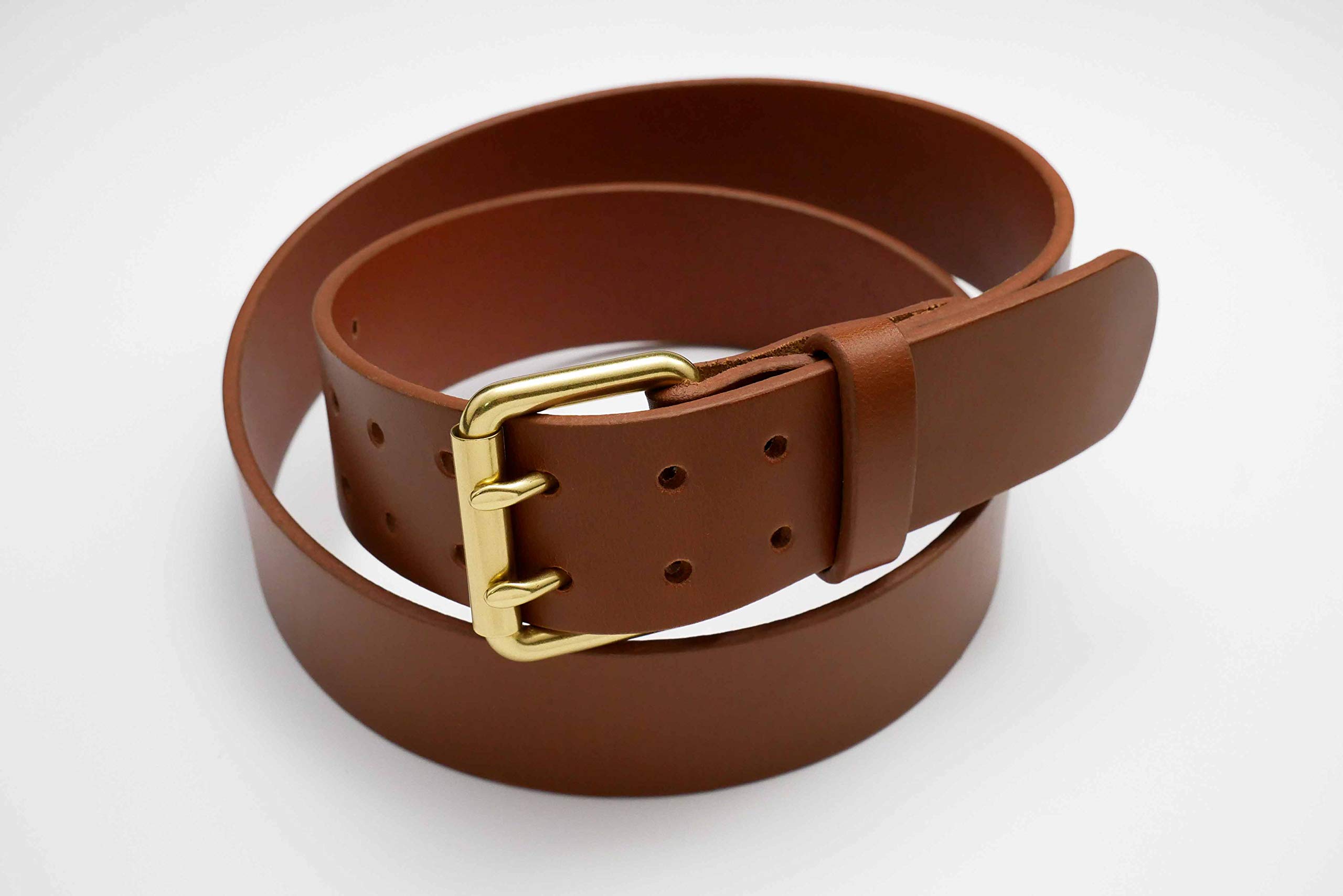 Handmade Genuine Leather Belt for Men - Durable Outdoor Gear & Casual Wear - Perfect for Hiking, Camping & Everyday Use