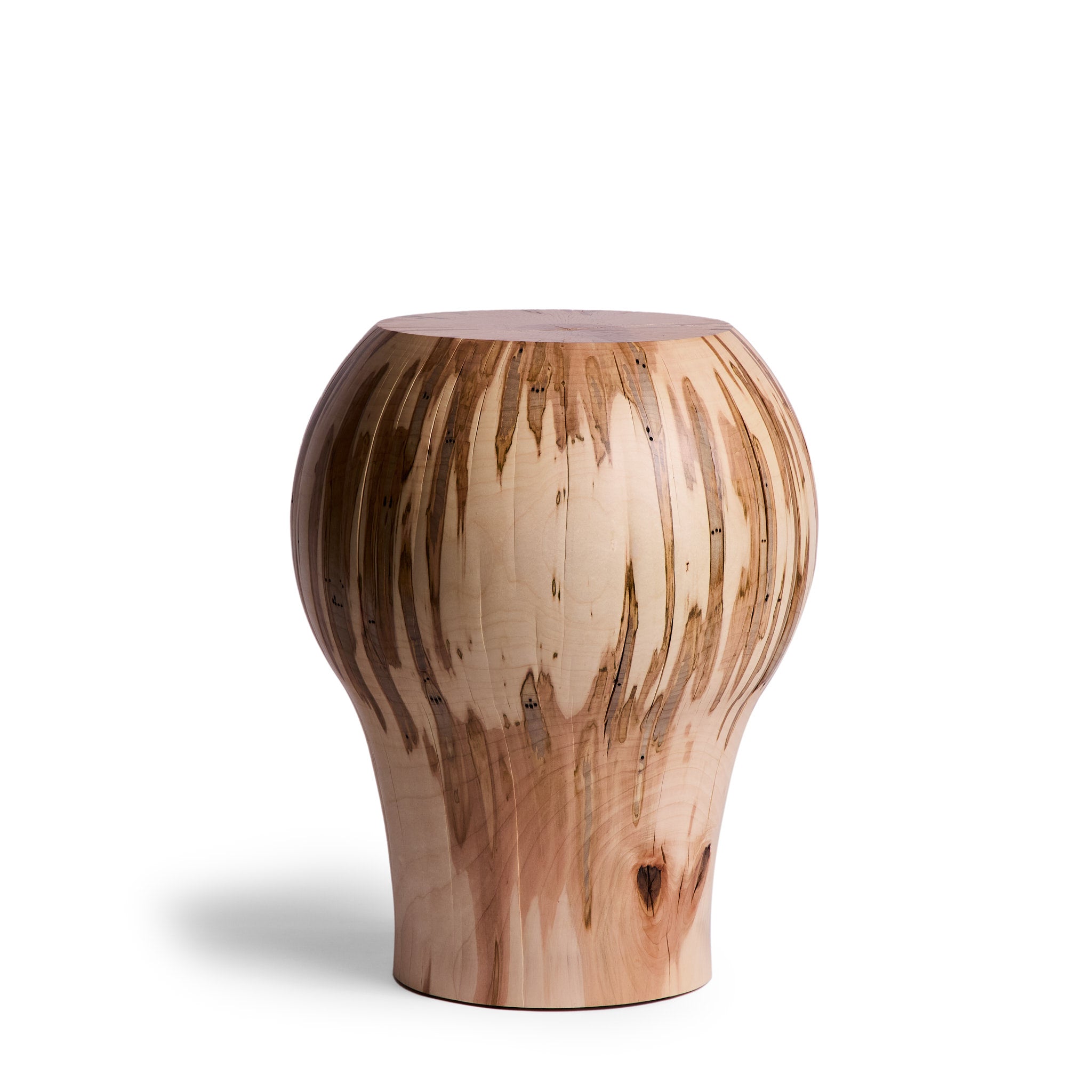 Premium Ambrosia Maple Bollard Pedestal - Durable Wooden Post Base for Outdoor & Indoor Use - Perfect for Retail Displays, Event Signage, and Home Decor