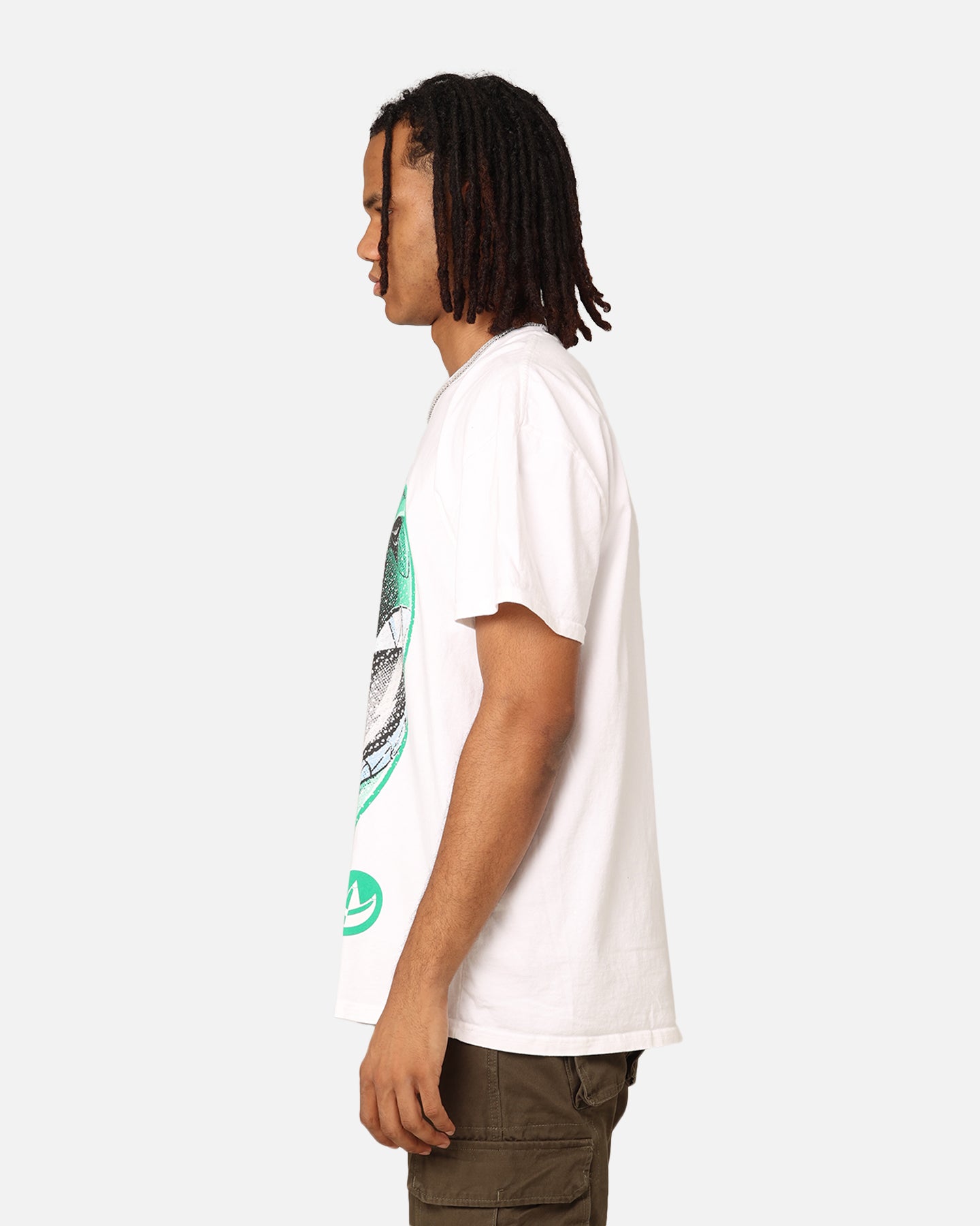 Power Rangers Green Ranger Big Head Heavyweight T-Shirt - American Thrift Style - Perfect for Cosplay, Comic Con & Fan Events