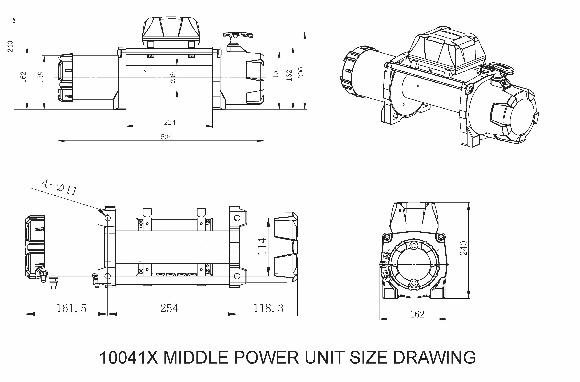 Bulldog Winch 8000 lb Heavy Duty Winch with Steel Wire Rope - Off-Road Recovery, Towing, and Truck Accessories for Jeep, ATV, and 4x4 Vehicles