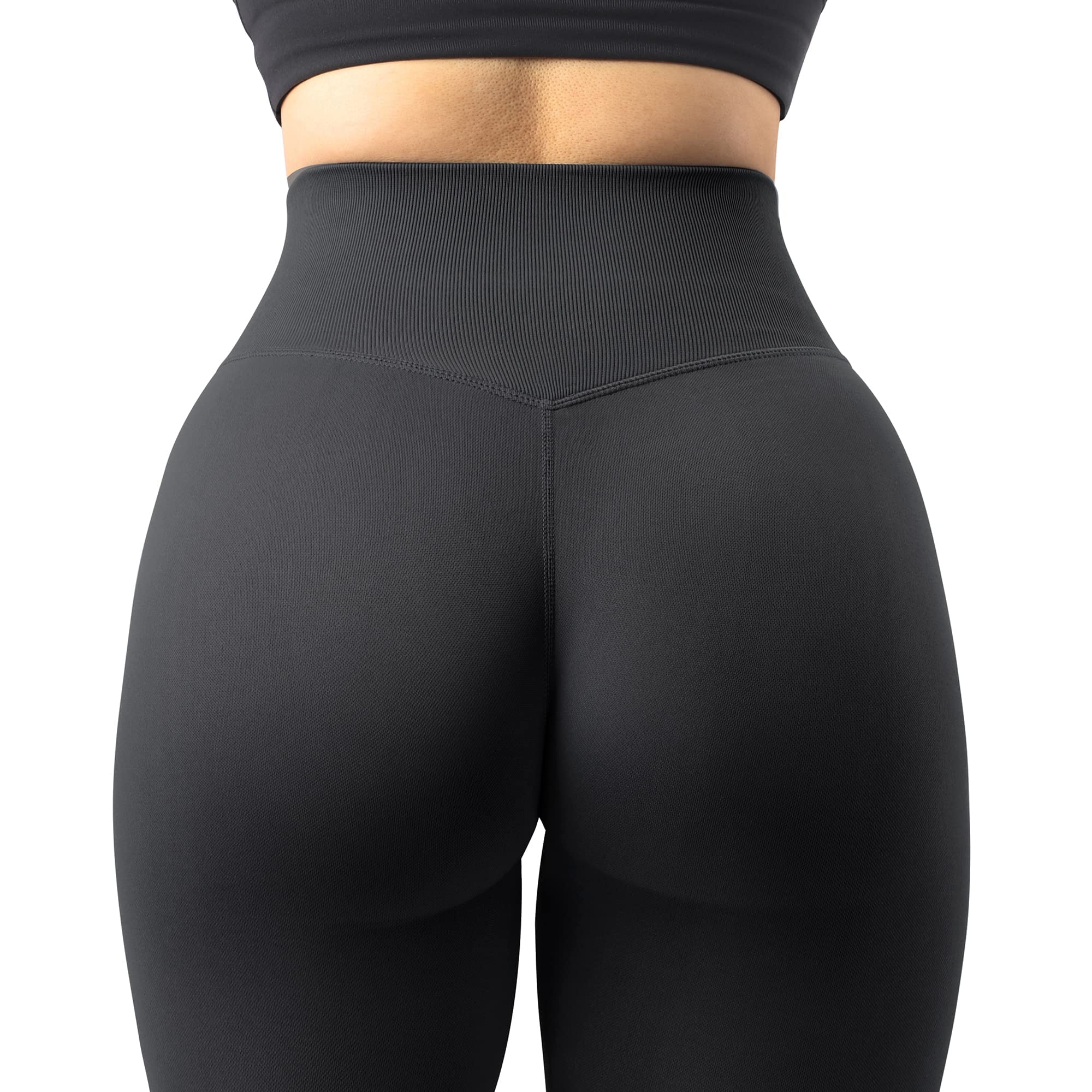 MOSHENGQI Women's Scrunch Butt Leggings - High Waisted Seamless Tummy Control Yoga Pants for Workout, Gym & Running - Slimming & Comfortable Activewear for Fitness & Lounge