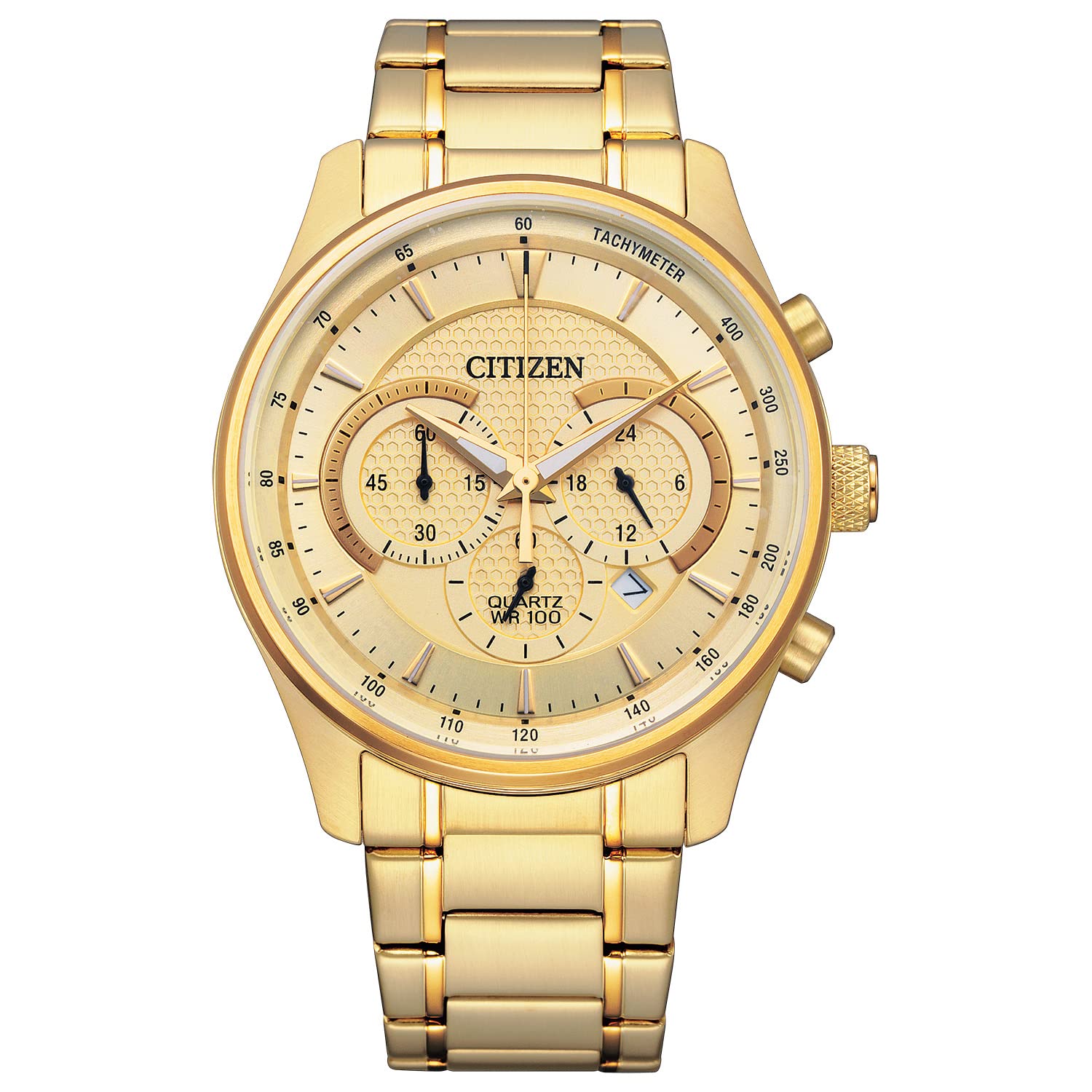 Citizen Men's Stainless Steel Quartz Dress Watch - Elegant & Water Resistant for Business, Formal Events & Daily Wear