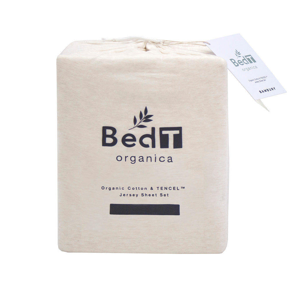 Organic Stone Sheet Set for King Size Bed - Luxurious & Breathable Bedding for Ultimate Comfort - Perfect for Hot Sleepers & All-Season Use