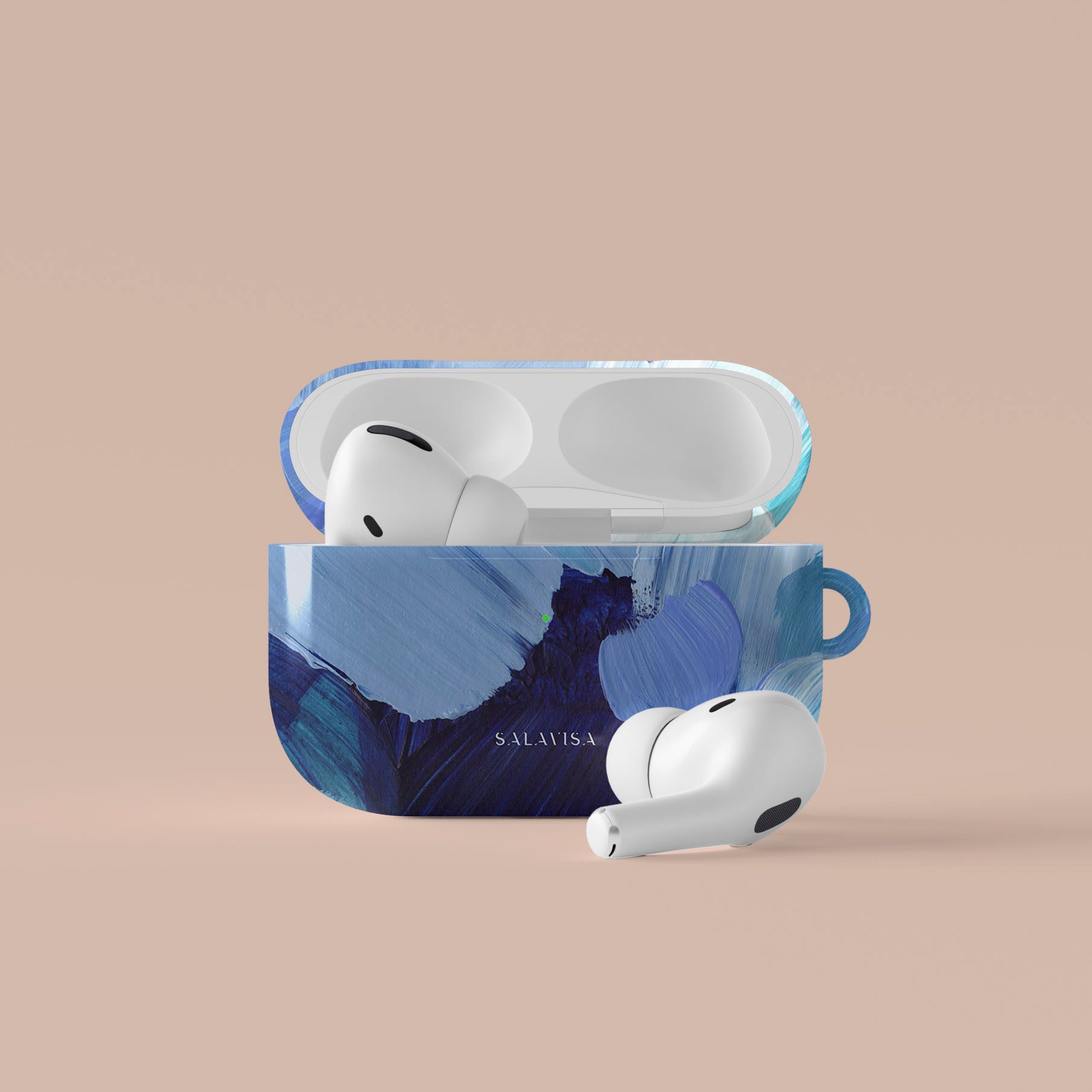 Waterproof Floral AirPods Case - Cute Spring Design Protective Cover for AirPods 1/2/3 Pro - Perfect for Travel, Work & Everyday Use