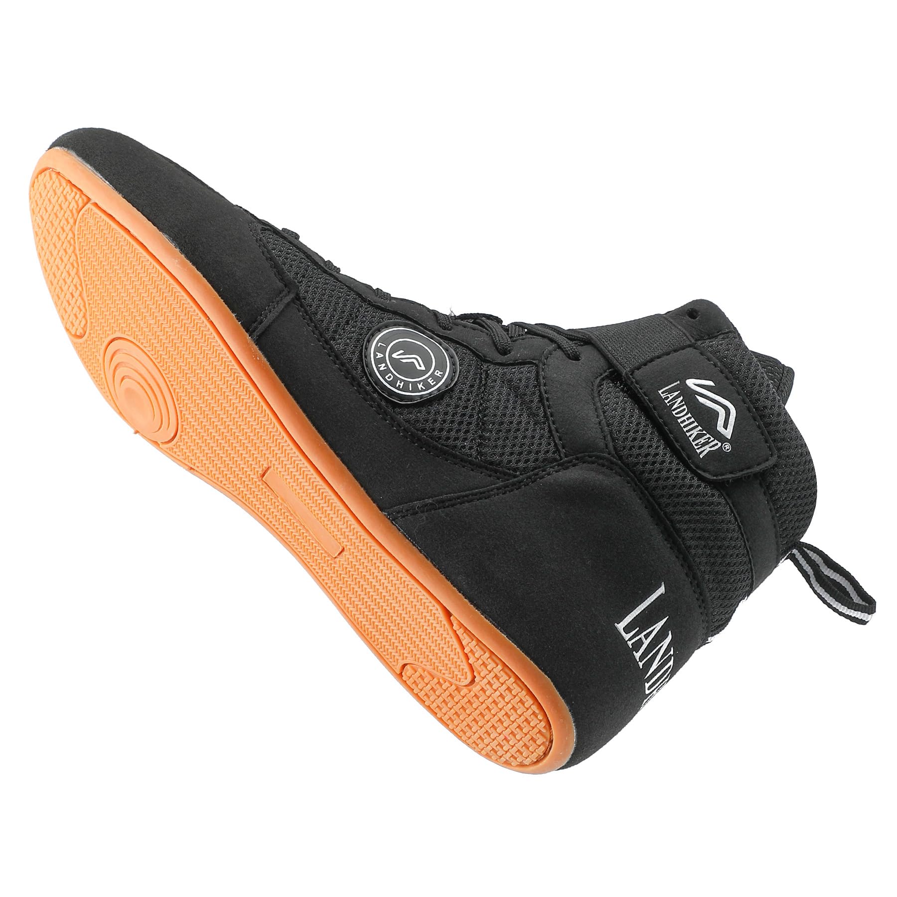 Best Men's Wrestling Shoes for Boxing & MMA - Lightweight Black Training Shoes for Combat Sports & Gym Workouts