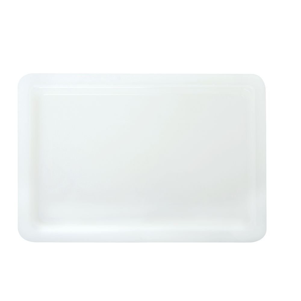 HUBERT Airtight Food Storage Container Lid - 18.1 x 11.8 Inches (46 x 30 cm) - Durable Plastic Kitchen Organizer for Pantry, Meal Prep & Leftovers