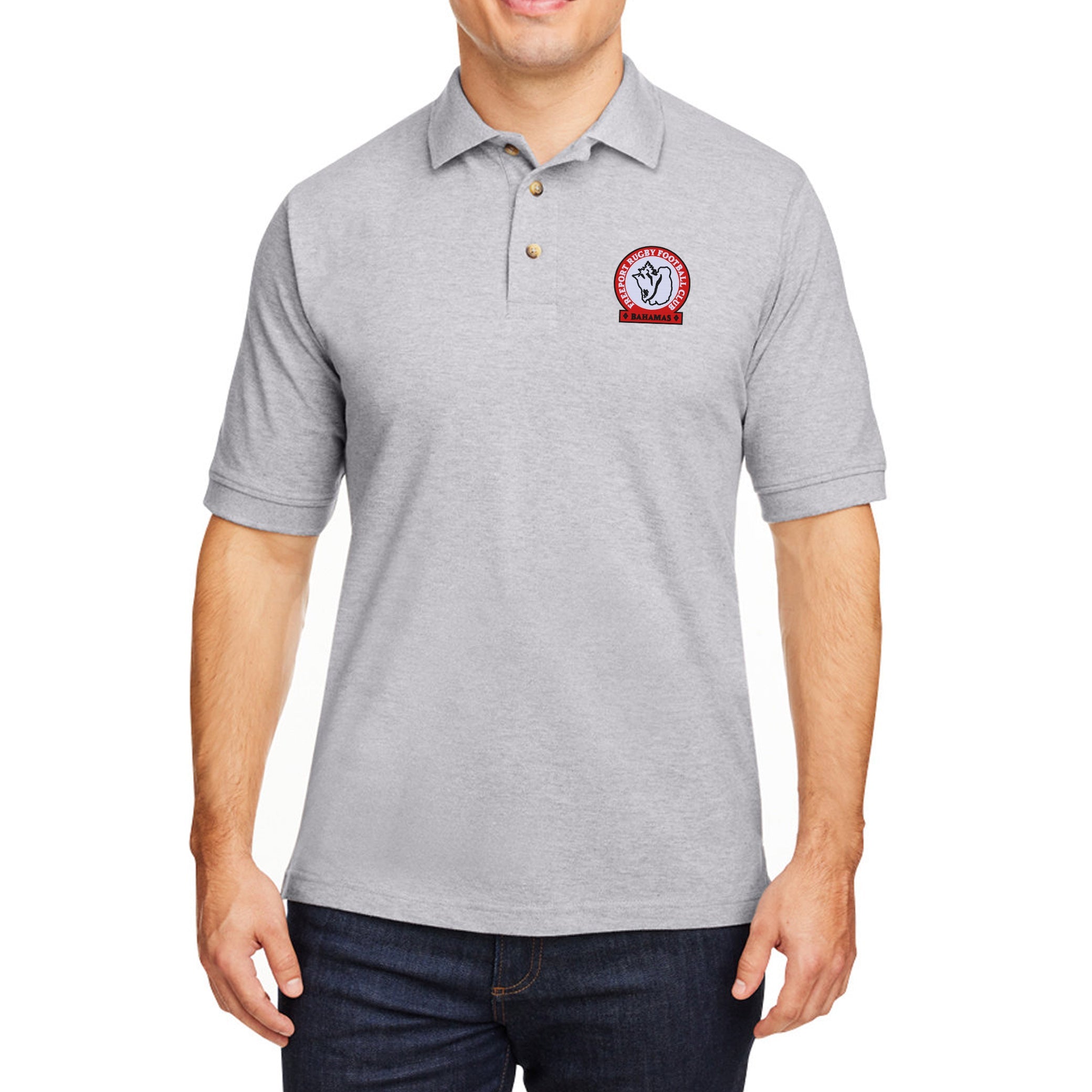 Premium Freeport RFC Ringspun Cotton Polo Shirt for Men - Comfortable & Breathable Casual Wear for Golf, Office & Outdoor Activities