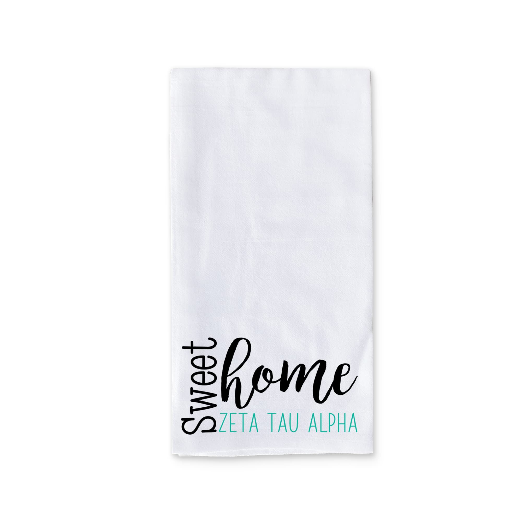 Zeta Tau Alpha Sorority Kitchen Towels - Soft & Absorbent Dish Towels for Washing Dishes, Drying Hands - Perfect for Sorority House, Dorm Room & Greek Life Kitchen Decor
