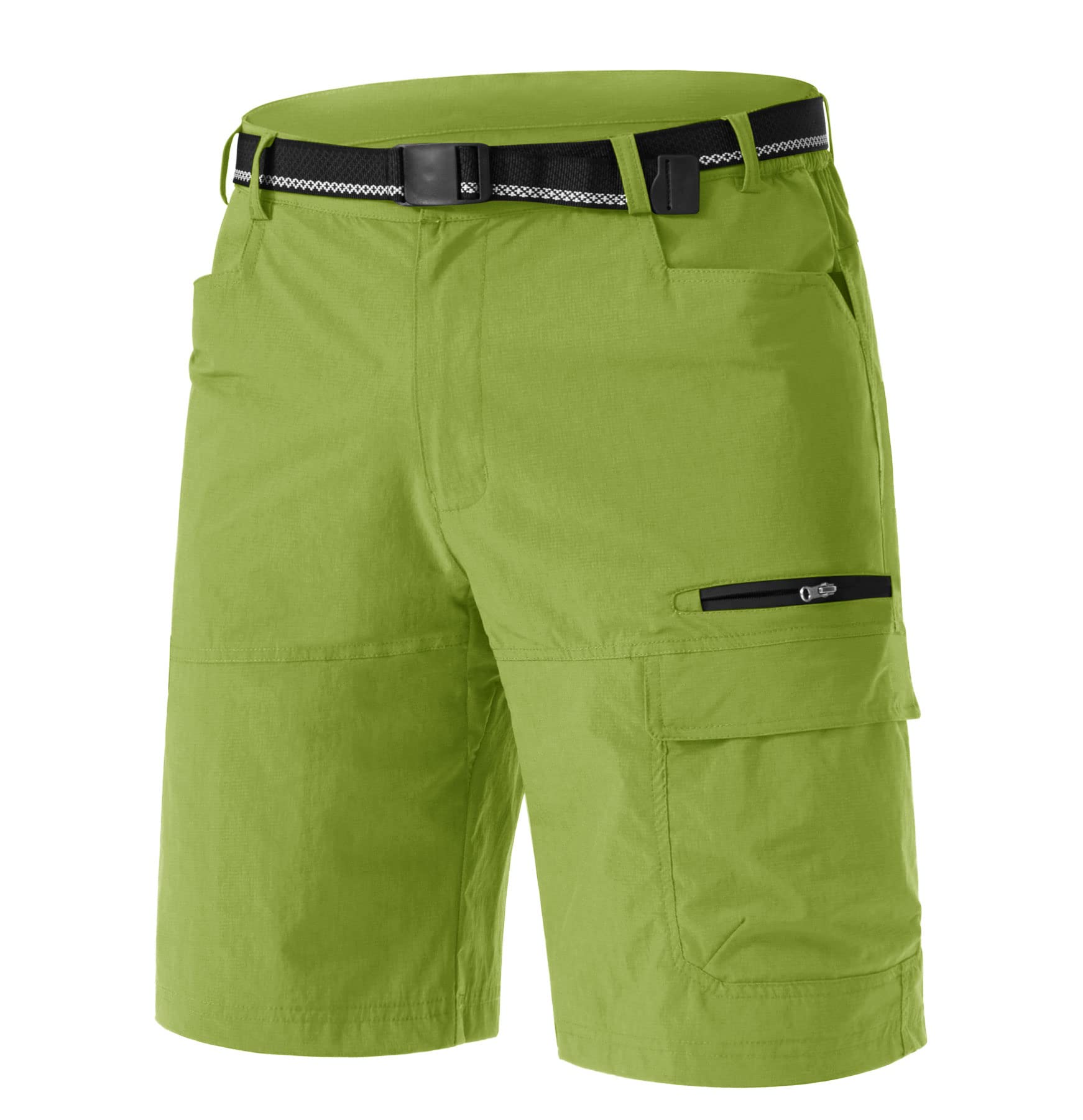 TACVASEN Men's Quick Dry Cargo Shorts - Lightweight Summer Outdoor Hiking & Work Shorts for Active Lifestyles (No Belt Included) - Perfect for Camping, Travel & Casual Wear