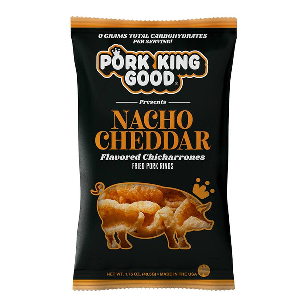 Pork King Good Pork Rinds Variety 10 Pack - Keto Friendly Chicharrones Snacks for Low Carb Diet | Perfect for Office, Gym & Movie Night Snacking