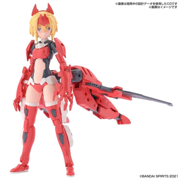 Bandai 30 Minutes Sisters 30MS #04 SIS-GC69R Alka Carti (Quartet Form) Plastic Model Kit - Anime Figure Building Set for Collectors & Hobbyists - Perfect for Display, Customization & Gifts