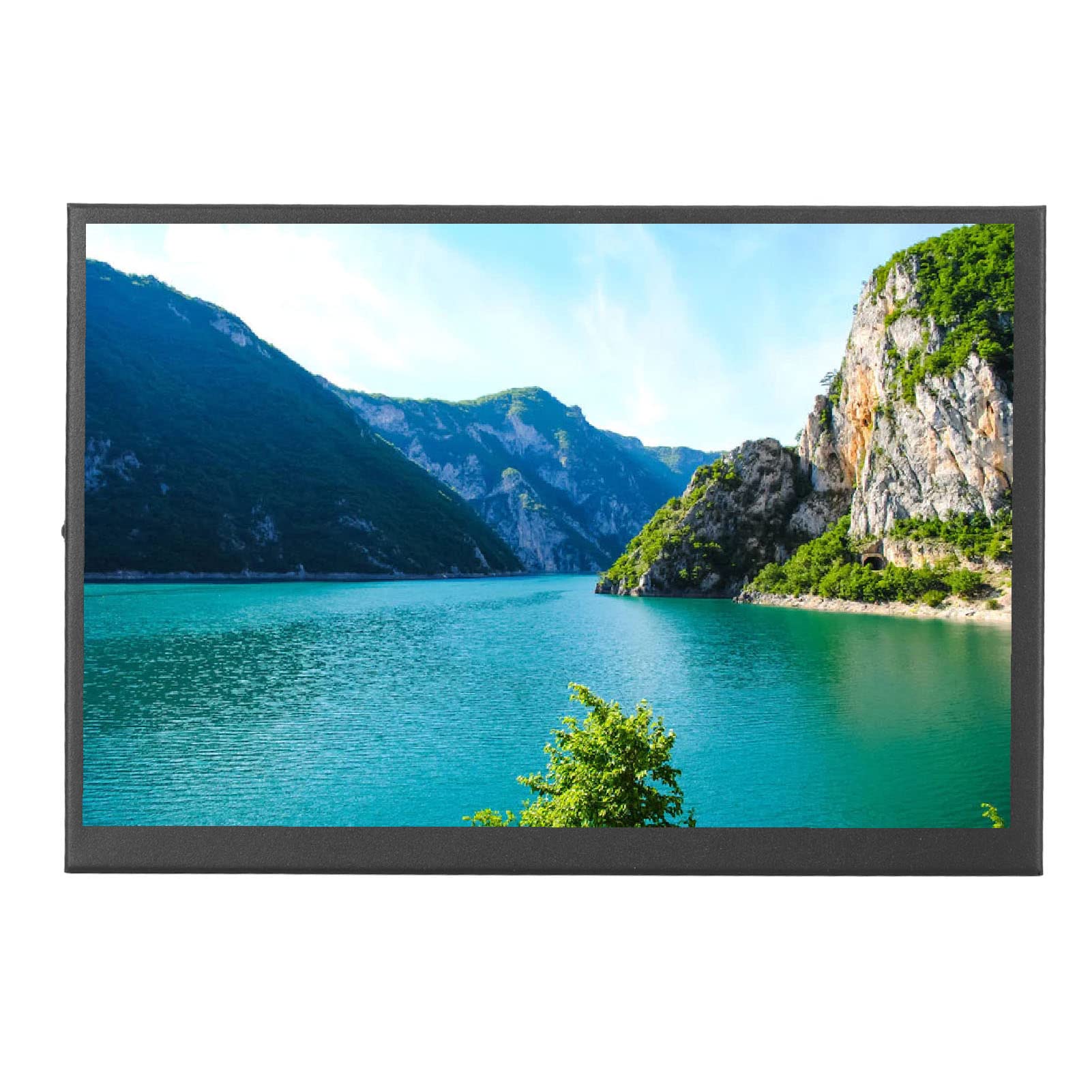 Vbestlife 8.9 Inch Portable Touch Screen Monitor - 1920x1200 Full HD IPS Display with HDMI & USB-C - 160° Wide View Angle External Travel Monitor for Laptop, PC, Phone & Raspberry Pi - Perfect for Remote Work, Gaming & Business Travel