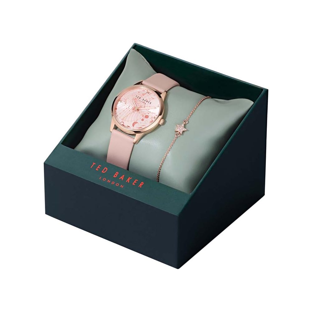 Ted Baker BKGFW2301 Women's Fitzrovia Watch & Bracelet Gift Set - Elegant Fashion Accessory for Women, Perfect for Parties, Weddings & Special Occasions